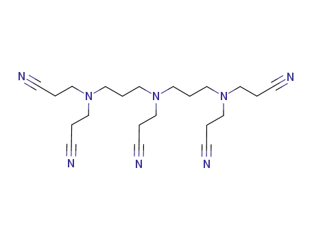 3-[{3-[{3-[bis-(2-cyanoethyl)amino]propyl}-(2-cyanoethyl)amino]propyl}-(2-cyanoethyl)amino]propionitrile