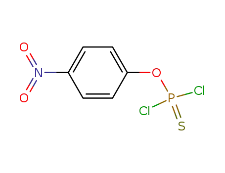 Molecular Structure of 4225-51-8 (4-NITROPHENYL PHOSPHORODICHLORIDOTHIOATE)
