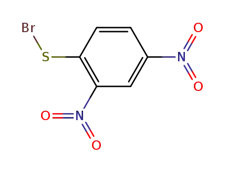 Molecular Structure of 5857-73-8 (Benzenesulfenyl bromide, 2,4-dinitro-)