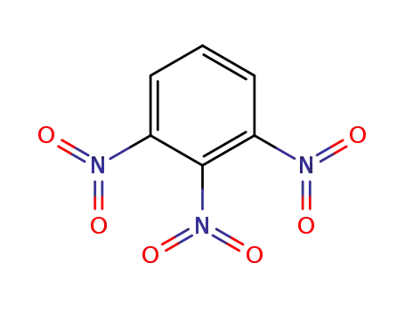 Molecular Structure of 603-13-4 (1,2,3-Trinitrobenzene)