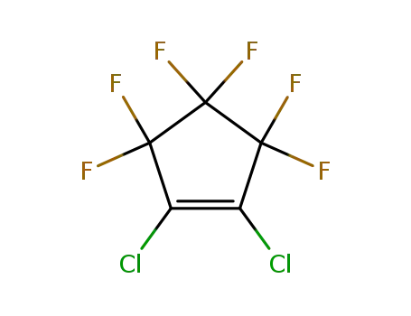 Molecular Structure of 706-79-6 (1,2-DICHLOROHEXAFLUOROCYCLOPENTENE)