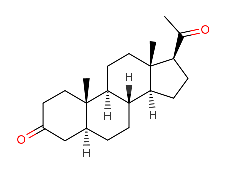 566-65-4,5-alpha-Dihydroprogesterone,5a-Pregnane-3,20-dione (8CI);5a-Pregnanedione (7CI);(+)-(5a)-Pregnane-3,20-dione;3,20-Allopregnanedione;3,20-Dioxo-5a-pregnane;5a-Dihydroprogesterone;NSC 18319;