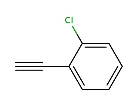 Molecular Structure of 873-31-4 (1-CHLORO-2-ETHYNYLBENZENE)