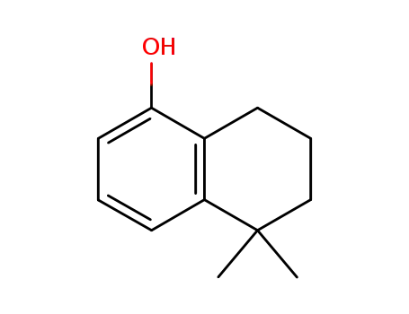 Molecular Structure of 171979-69-4 (1-Naphthalenol, 5,6,7,8-tetrahydro-5,5-dimethyl-)
