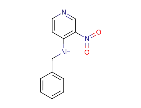 Molecular Structure of 100306-70-5 (4-BENZYLAMINO-3-NITROPYRIDINE)