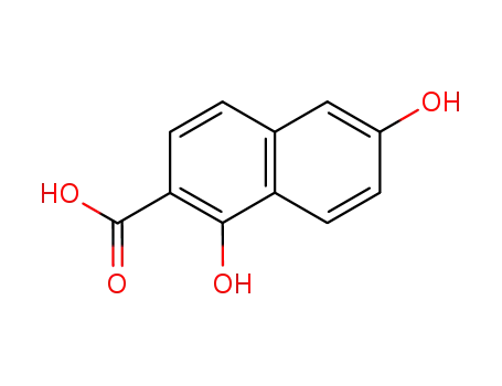 1.6-Dihydroxy-2-naphthylcarbonsaeure