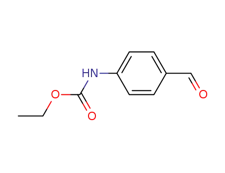 Molecular Structure of 20131-85-5 (Carbamic acid, (4-formylphenyl)-, ethyl ester)