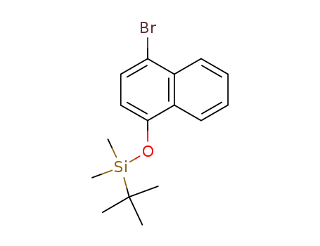 (4-bromonaphthalen-1-yloxy)(tert-butyl)dimethylsilane