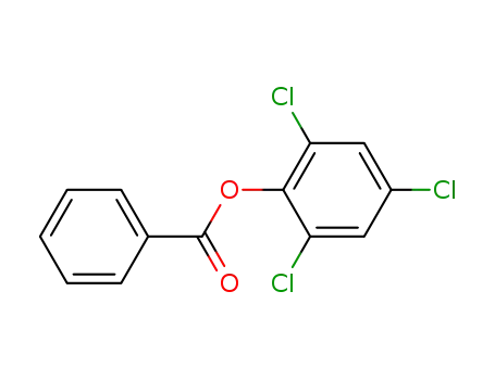 Molecular Structure of 24003-11-0 (2,4,6-trichlorophenyl benzoate)