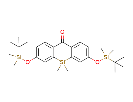 5,13-bis[(tert-butyldimethylsilyl)oxy]-2,2-dimethyl-2-silatricyclo[8.4.0.0^{3,8}]tetradeca-1(10),3,5,7,11,13-hexaen-9-one