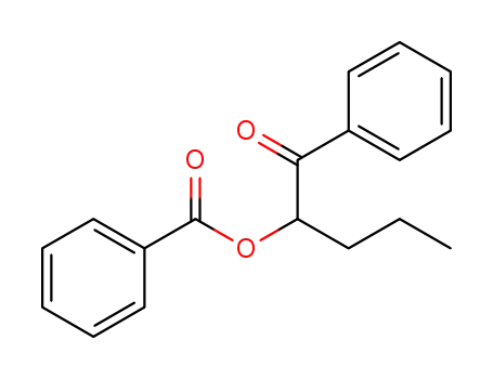 1-oxo-1-phenylpentan-2-yl benzoate