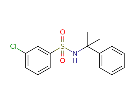 N-(2-phenylpropan-2-yl)-3-chloro-benzenesulfonamide