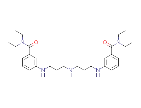 3,3'-[3,3'-azanediyl-bis(propane-3,1-diyl)bis(azanediyl)]bis(N,N-diethylbenzamide)