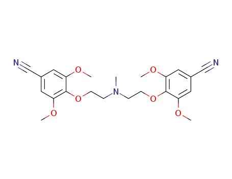 1,5-bis(4-cyano-2,6-dimethoxyphenoxy)-N-methyl-3-azapentane