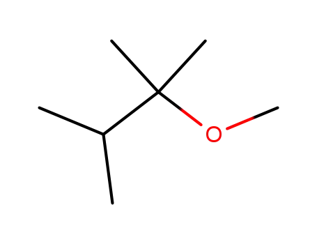 Molecular Structure of 26356-10-5 (Butane, 2-methoxy-2,3-dimethyl-)