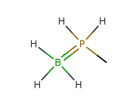 Molecular Structure of 14975-23-6 (METHYLPHOSPHINE BORANE COMPLEX)