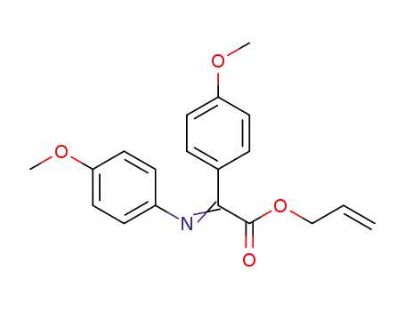 allyl 2-(4-methoxyphenylimino)-2-(4-methoxyphenyl)acetate