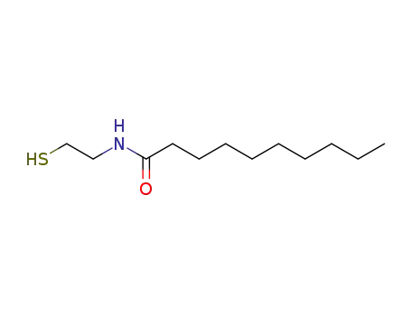 Molecular Structure of 21044-09-7 (Decanamide, N-(2-mercaptoethyl)-)
