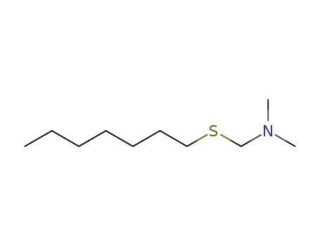 1-(heptylsulfanyl)-N,N-dimethylmethanamine