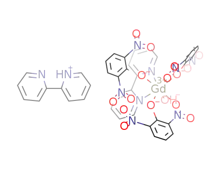 [gadolinium(III)(2,6-dinitrophenol(-H))3(OH)(2,2'-bipyridine)](2,2-bipyridine(+H))