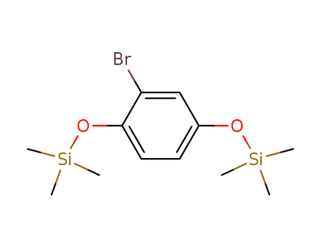 1,4-bis(trimethylsilyloxy)-2-bromobenzene