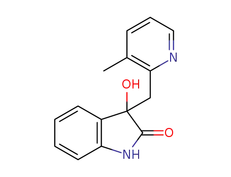 3-hydroxy-3-((3-methylpyridin-2-yl)methyl)indolin-2-one