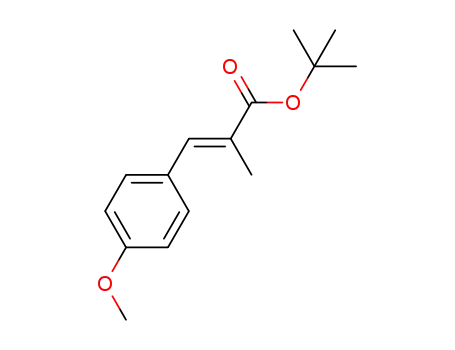 (E)-tert-butyl 3-(4-methoxyphenyl)-2-methylacrylate