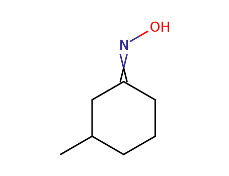 Molecular Structure of 4701-95-5 ((1Z)-3-methylcyclohexanone oxime)