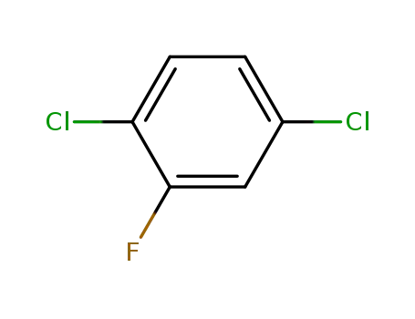 Molecular Structure of 348-59-4 (2,5-DICHLOROFLUOROBENZENE)