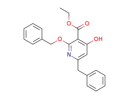 ethyl 6-benzyl-2-(benzyloxy)-4-hydroxynicotinate