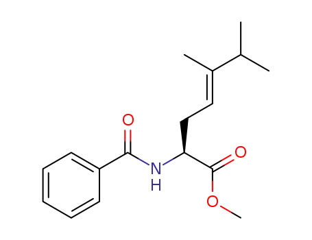 (S,E)-methyl 2-benzamido-5,6-dimethylhept-4-enoate