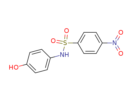 Benzenesulfonamide,N-(4-hydroxyphenyl)-4-nitro- cas  50994-51-9