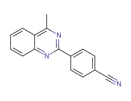 4-(4-methylquinazolin-2-yl)benzonitrile