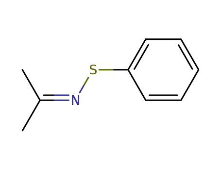 Molecular Structure of 38206-14-3 (N-(phenylsulfanyl)propan-2-imine)