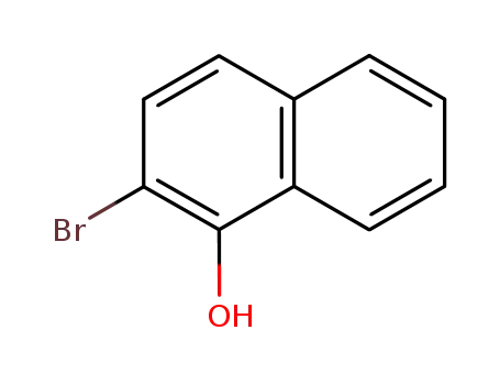Molecular Structure of 771-15-3 (2-BROMO-NAPHTHALEN-1-OL)