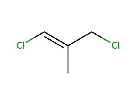 Molecular Structure of 35329-41-0 (1-Propene, 1,3-dichloro-2-methyl-, (E)-)