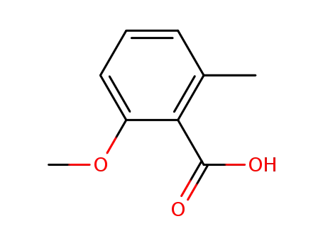 Molecular Structure of 6161-65-5 (2-Methoxy-6-methylbenzoic acid)