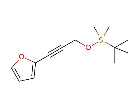 tert-butyl{[3-(2-furyl)prop-2-yn-1-yl]oxy}dimethylsilane