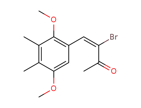 (E)-3-bromo-4-(2,5-dimethoxy-3,4-dimethylphenyl)-3-buten-2-one