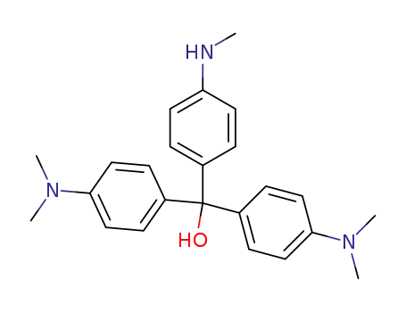 4,4'-Bis(dimethylamino)-4''-(methylamino)trityl alcohol