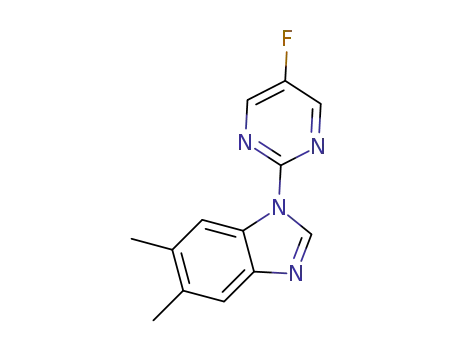 1-(5-fluoropyrimidin-2-yl)-5,6-dimethyl-1H-benzo[d]imidazole