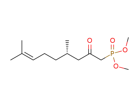 (S)-dimethyl 4,8-dimethyl-2-oxonon-7-enylphosphonate
