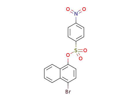 4-bromonaphthalen-1-yl 4-nitrobenzenesulfonate