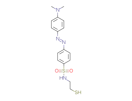 (E)-4-((4-(dimethylamino)phenyl)diazenyl)-N-(2-mercaptoethyl)benzenesulfonamide