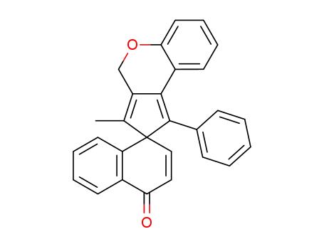 3-methyl-1-phenyl-1'H,4H-spiro[cyclopenta[c]chromene-2,4'-naphthalen]-1'-one
