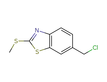 6-(chloromethyl)-2-(methylthio)benzo[d]thiazole
