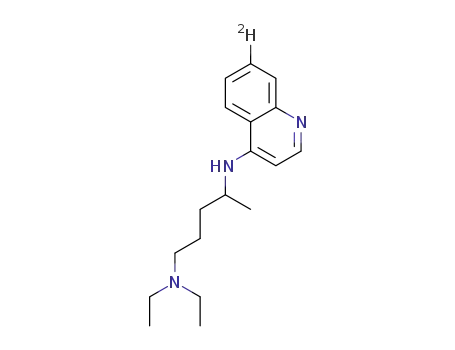 7-deuterio-4-[4-(diethylamino)-1-methylbutylamino]quinoline