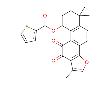 1,6,6-trimethyl-10,11-dioxo-6,7,8,9,10,11-hexahydrophenanthro[1,2-b]furan-9-yl thiophene-2-carboxylate