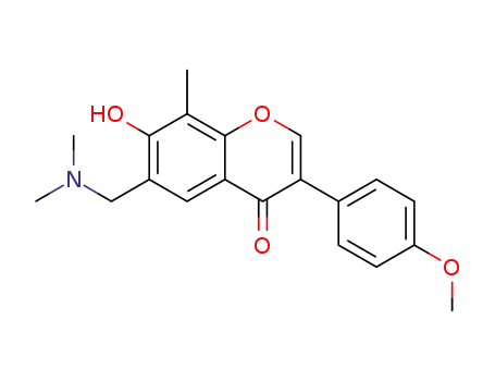 6-[(N,N-dimethylamino)methyl]-7-hydroxy-3-(4-methoxyphenyl)-8-methyl-4H-chromen-4-one