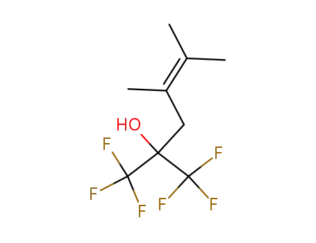 1,1,1-trifluoro-4,5-dimethyl-2-trifluoromethyl-hex-4-en-2-ol